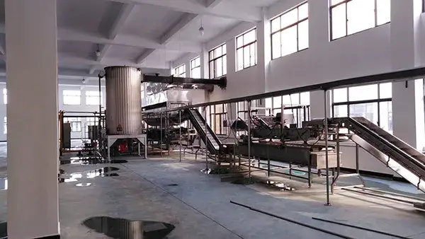 Линия по обжарке ореха и нанесению специй